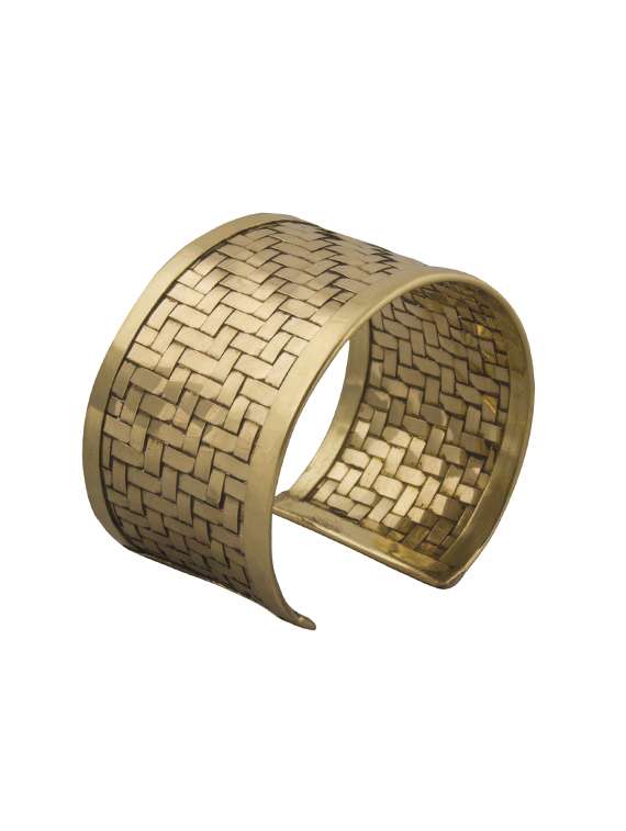 gold cuffs bracelet - 17363861 -  Standard Image - 1