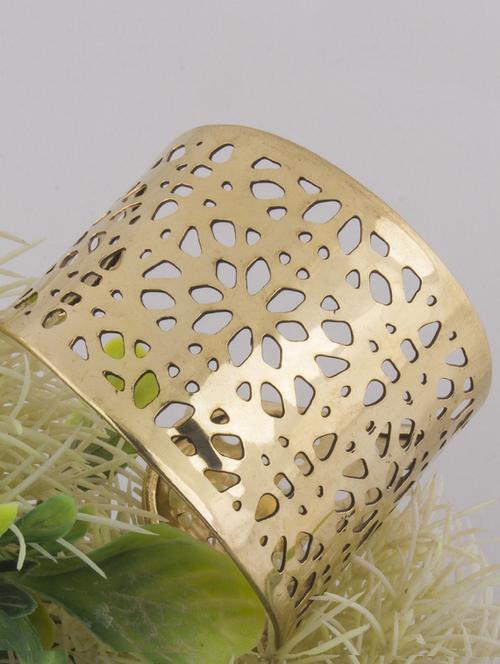 gold cuffs bracelet - 17363863 -  Standard Image - 0