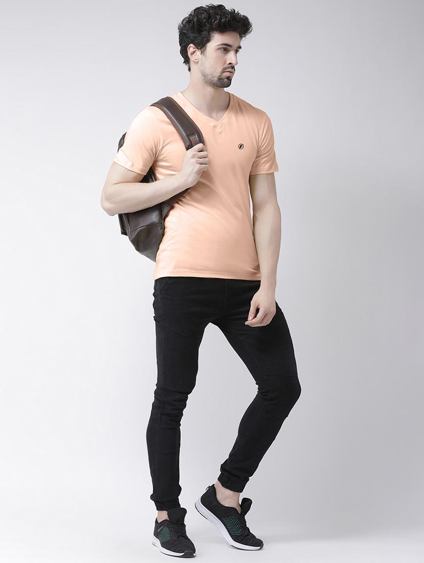 pink solid t-shirt - 17367355 - Standard Image - 4