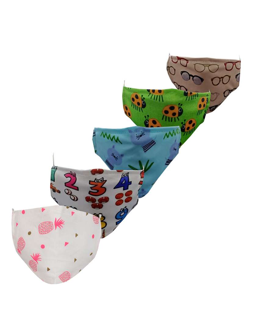 set of 5 anti-pollution mask