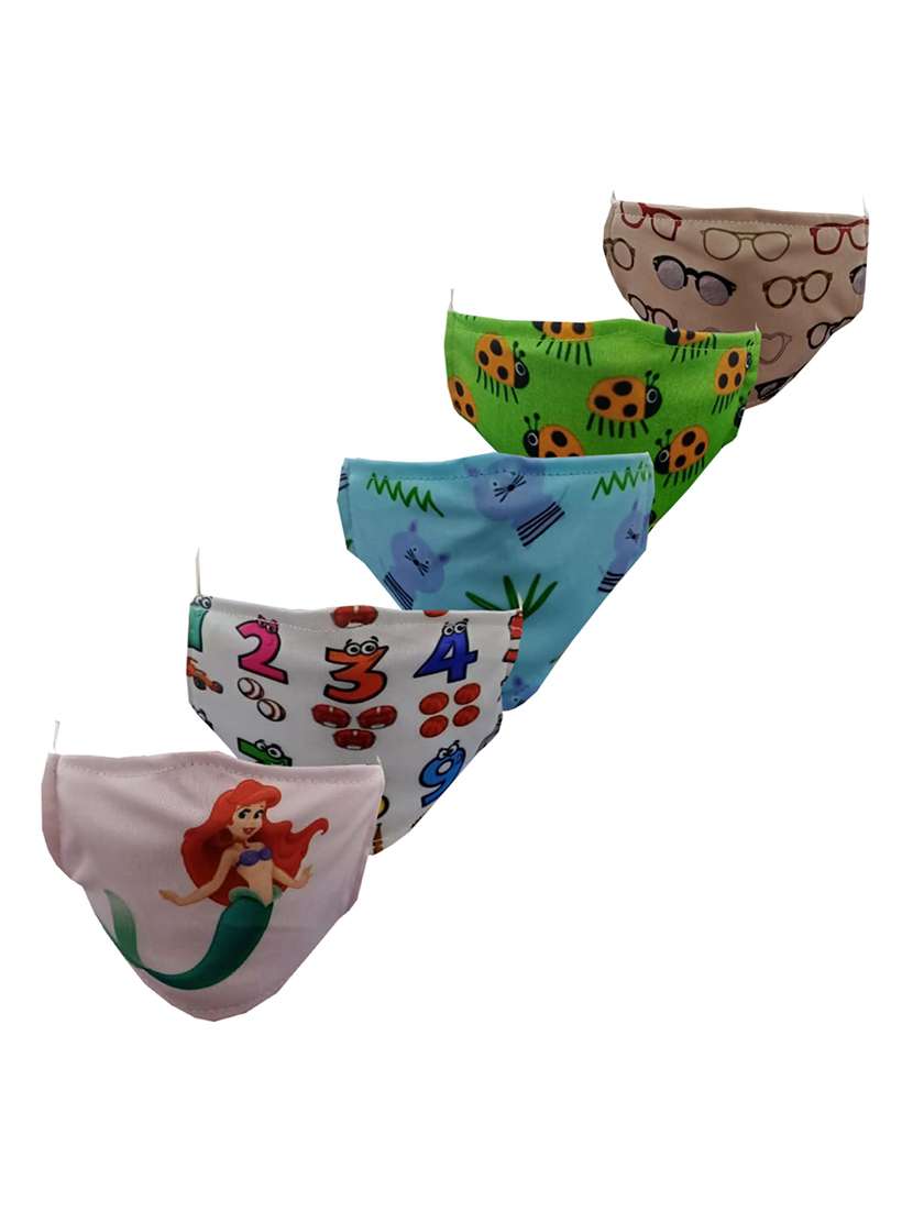 set of 5 anti-pollution mask