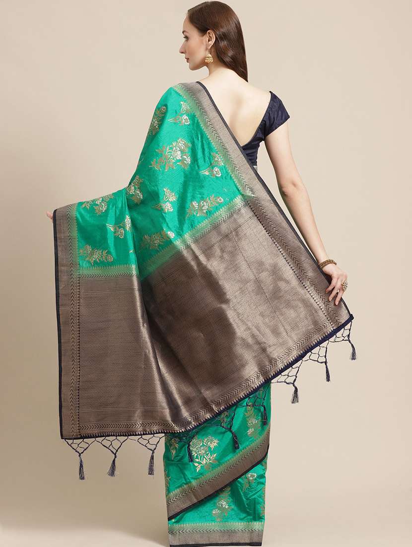 women's banarasi saree - 17369421 - Standard Image - 1