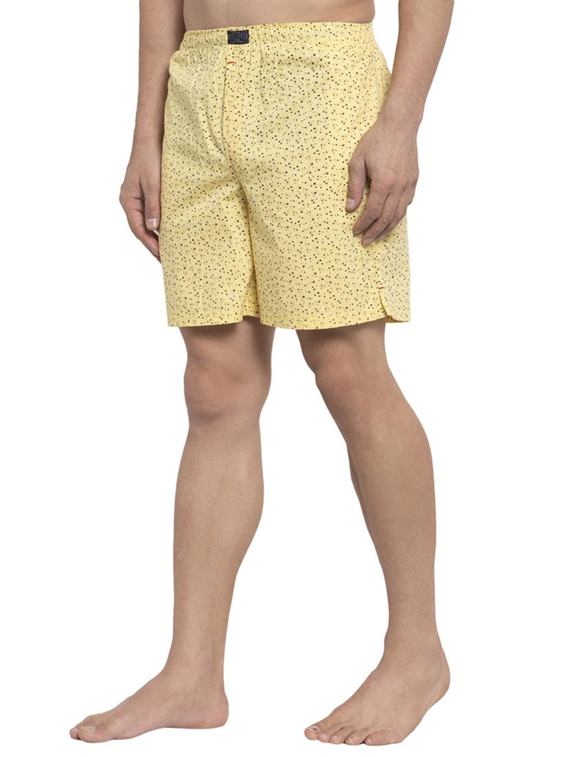 yellow printed boxer - 17369456 - Standard Image - 1