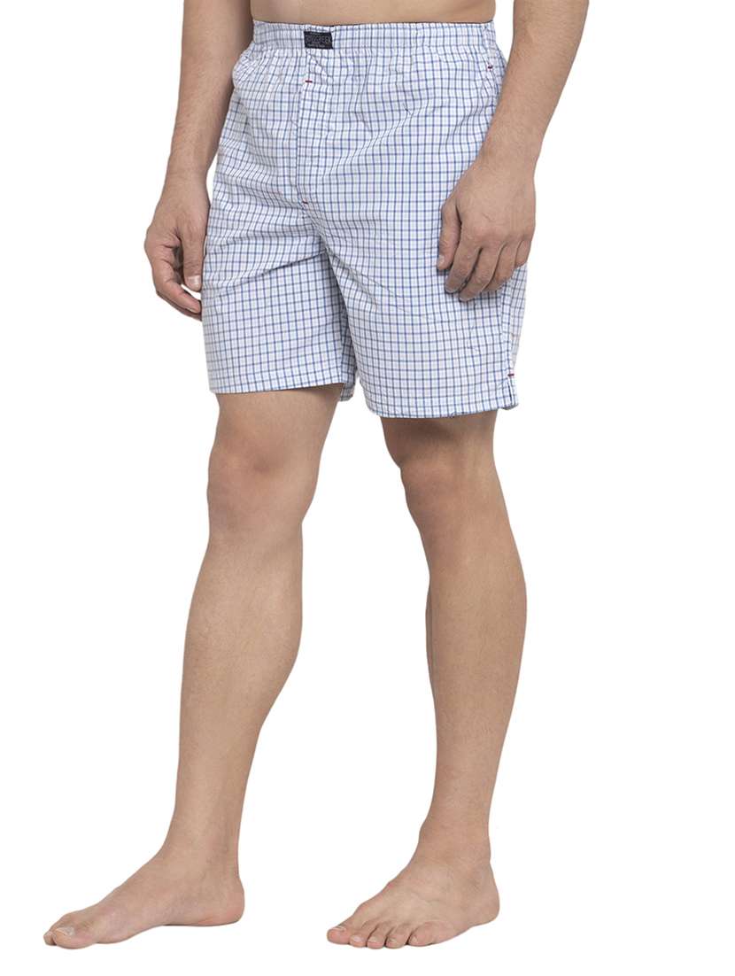 blue checkered boxer - 17369467 - Standard Image - 1