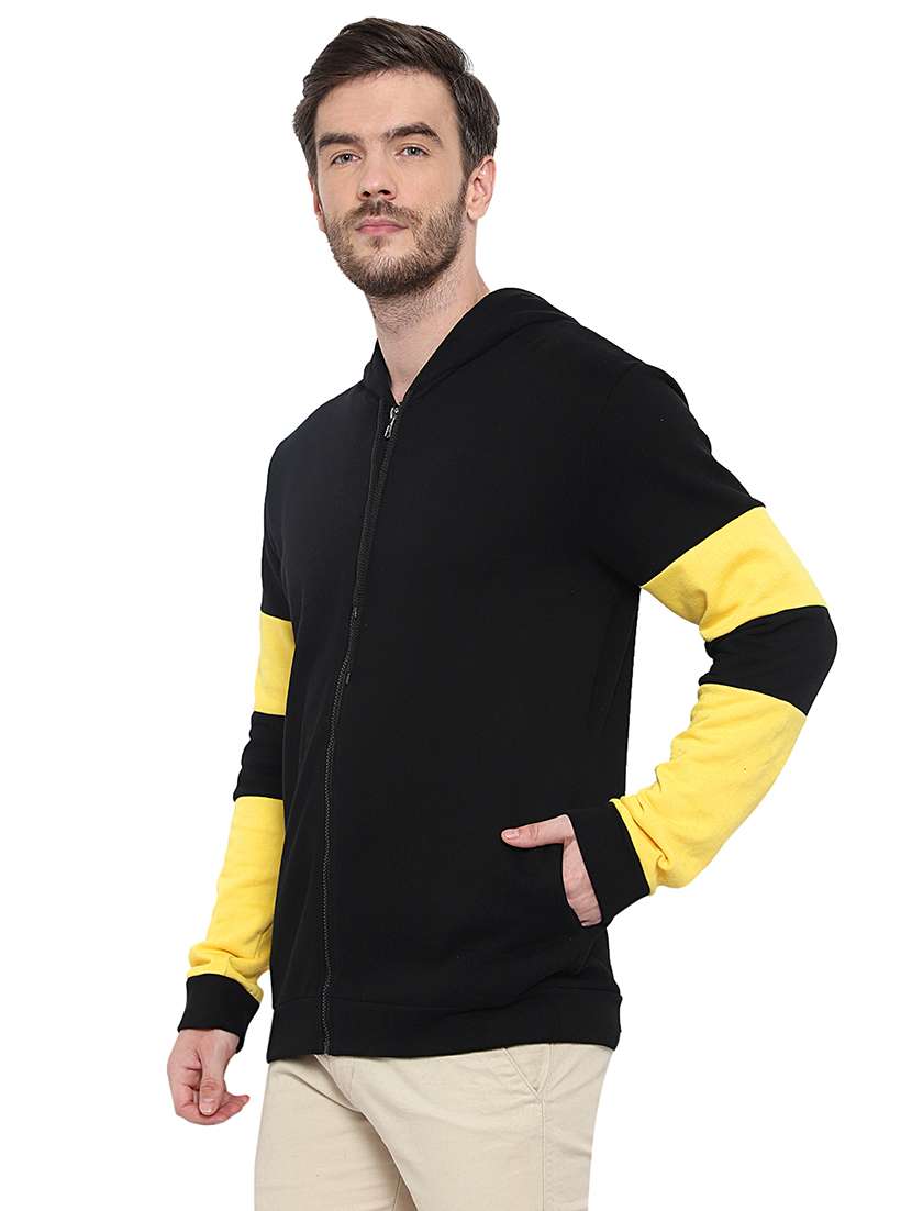 mens color block sweatshirt - 17370155 -  Standard Image - 1