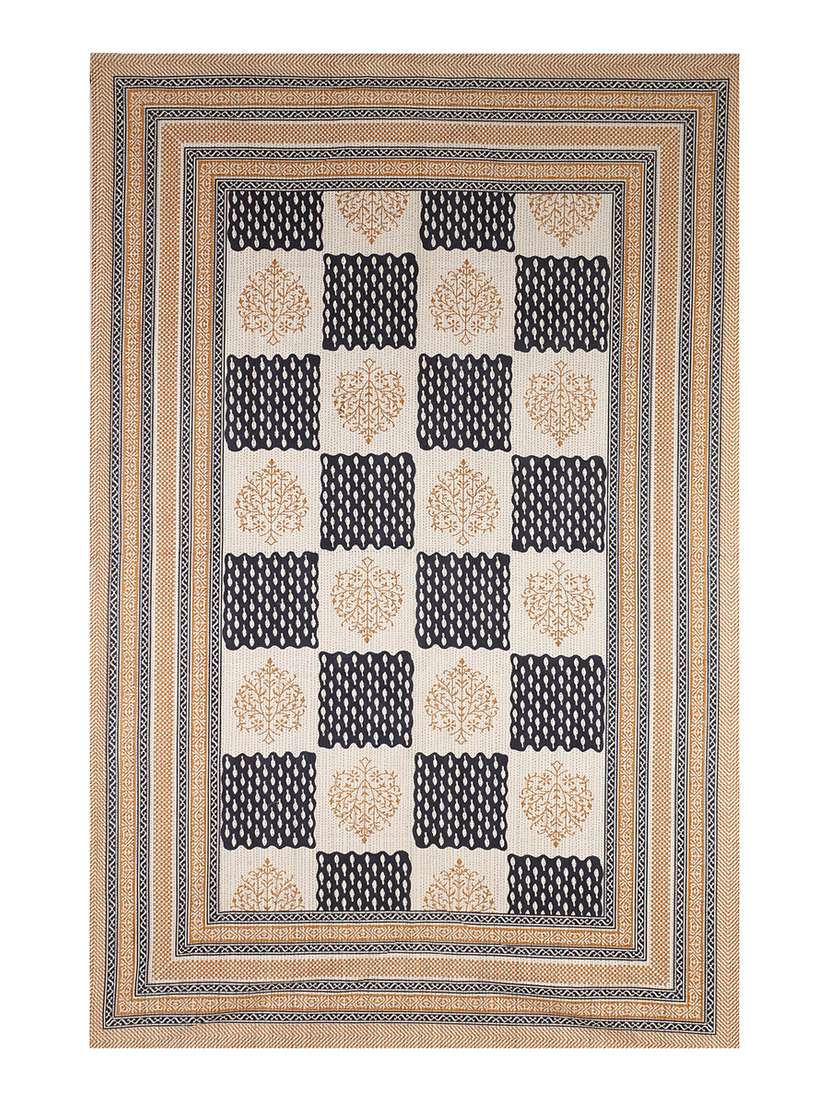 cotton single bedsheet - 17371260 -  Standard Image - 1