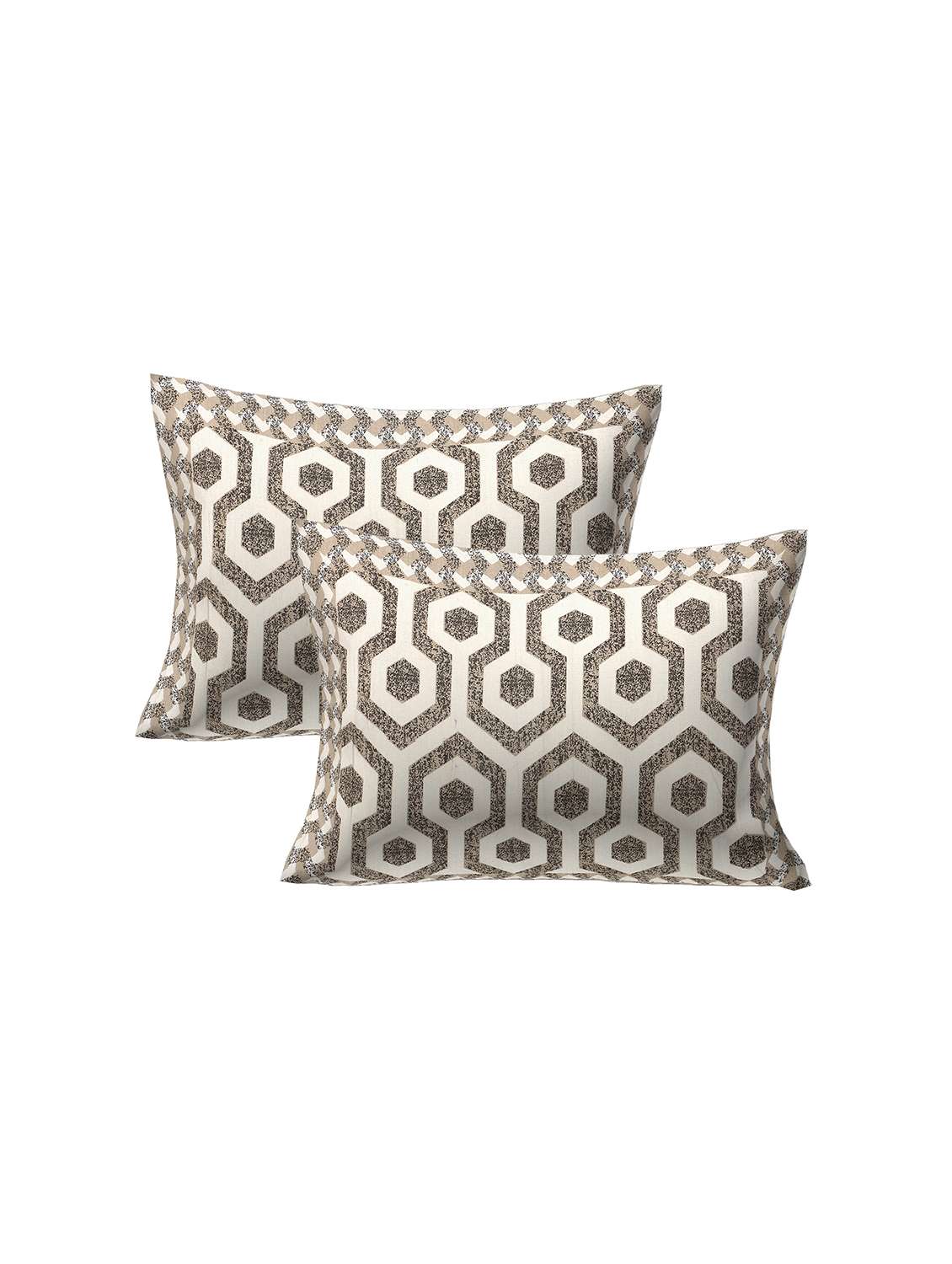  cotton jaipuri print super king size bedsheet with 2 pillow covers - 17372499 -  Standard Image - 1