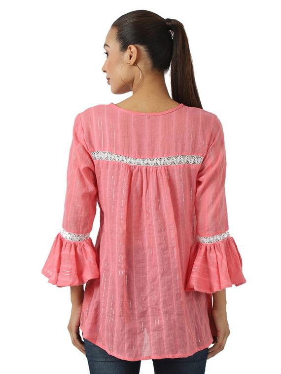 women's straight round neck top - 17373583 -  Standard Image - 1