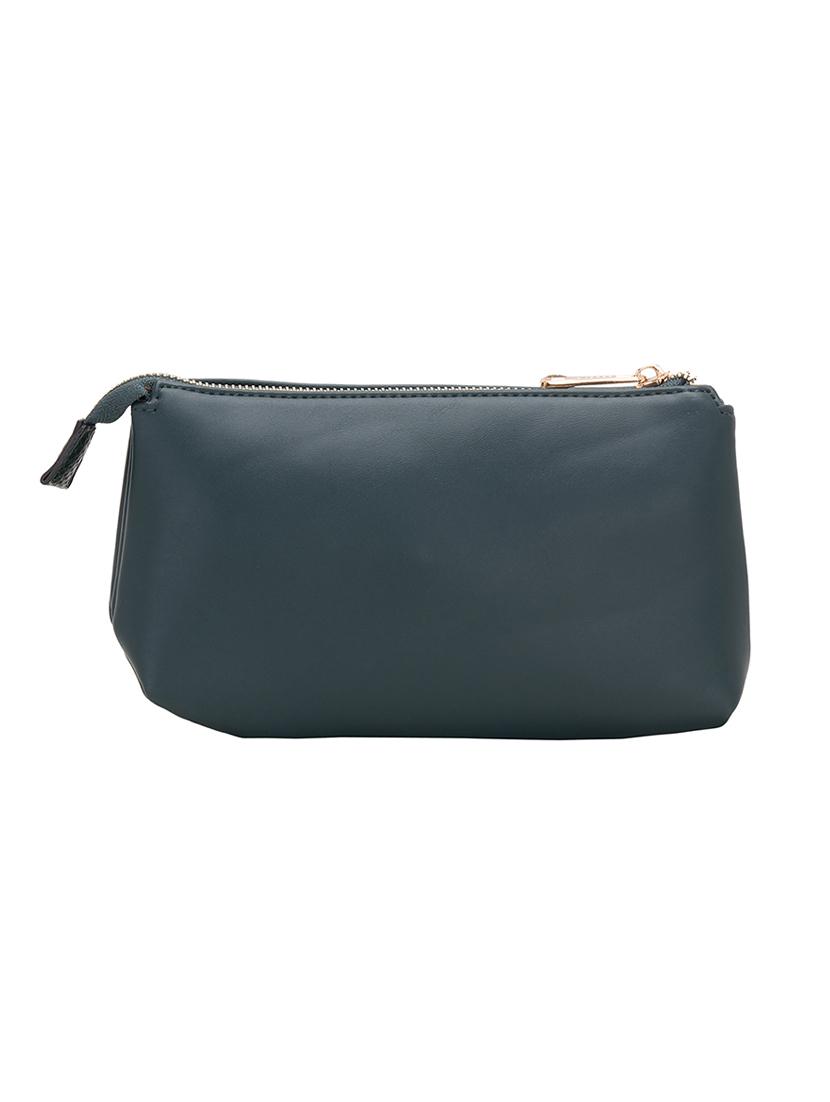 green leatherette (pu) sling bag - 17373610 -  Standard Image - 1
