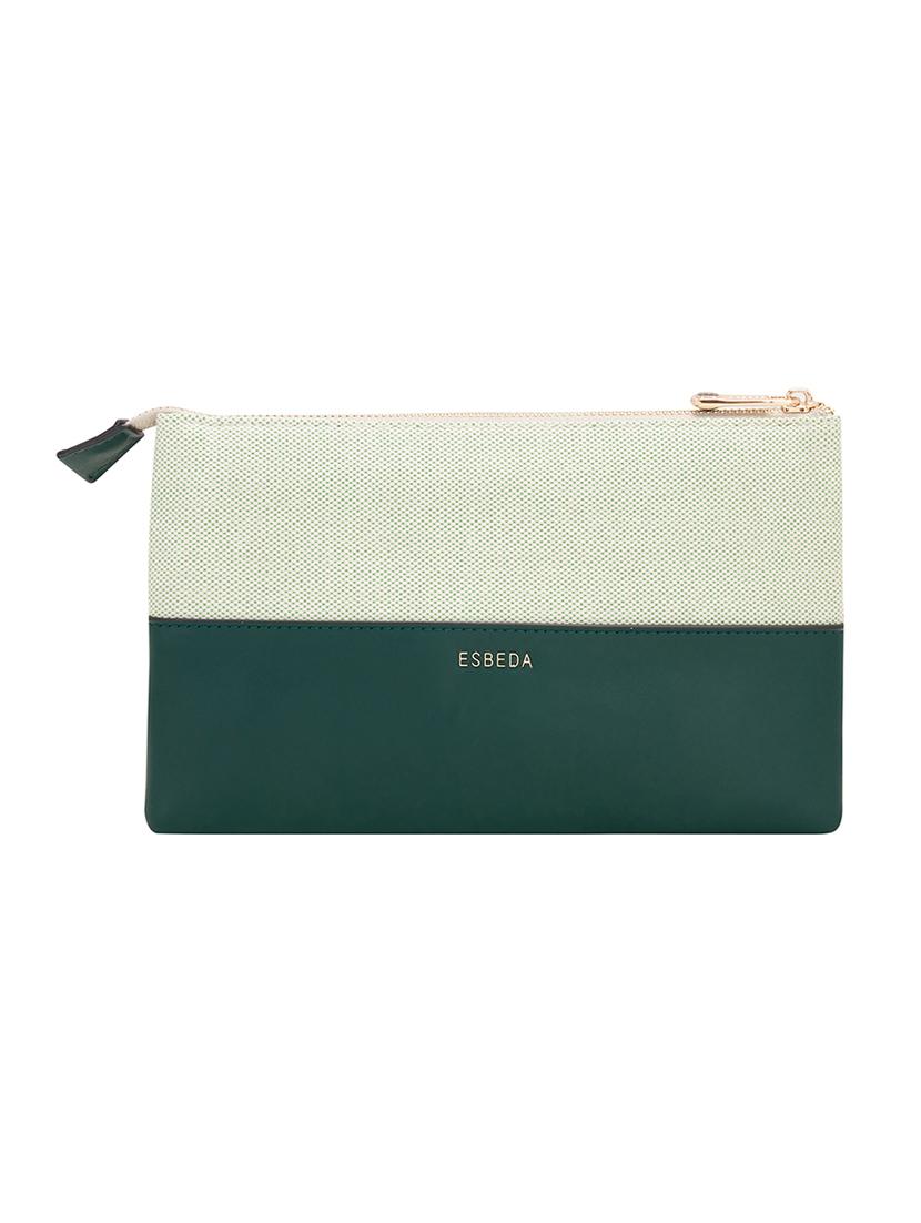 green leatherette (pu) sling bag - 17373645 -  Standard Image - 1