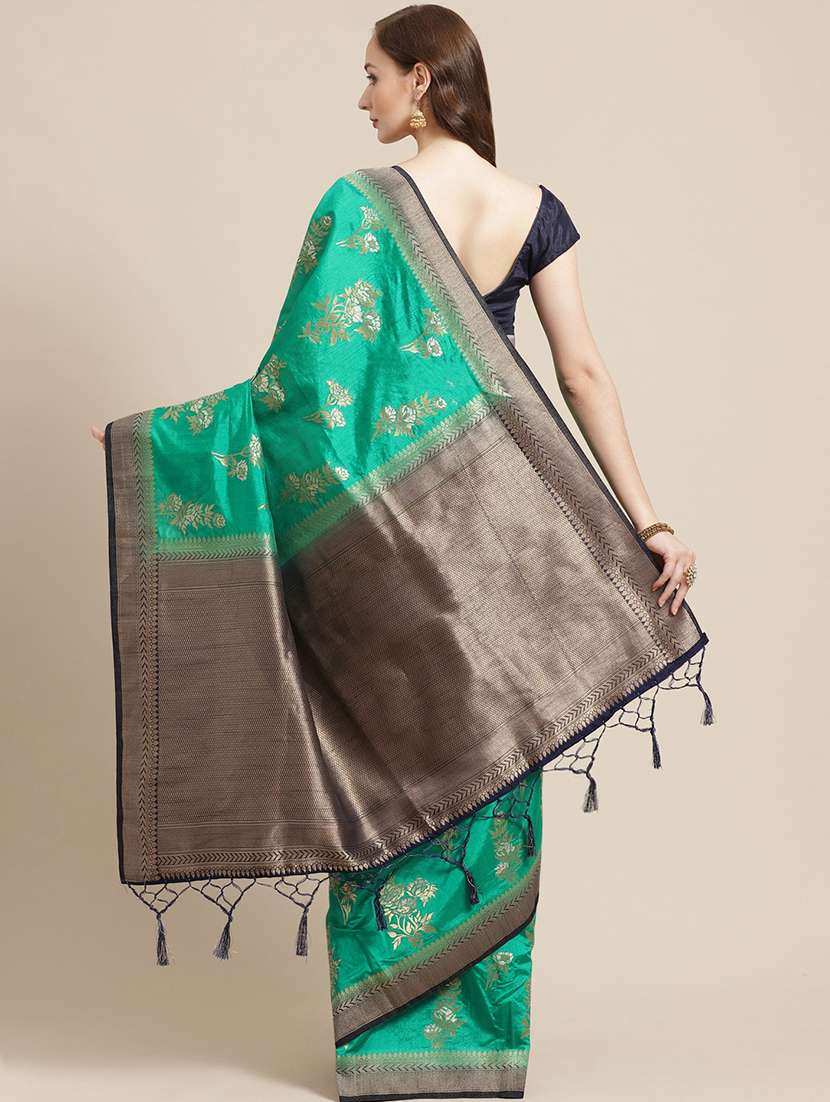 women's banarasi saree - 17375108 - Standard Image - 1