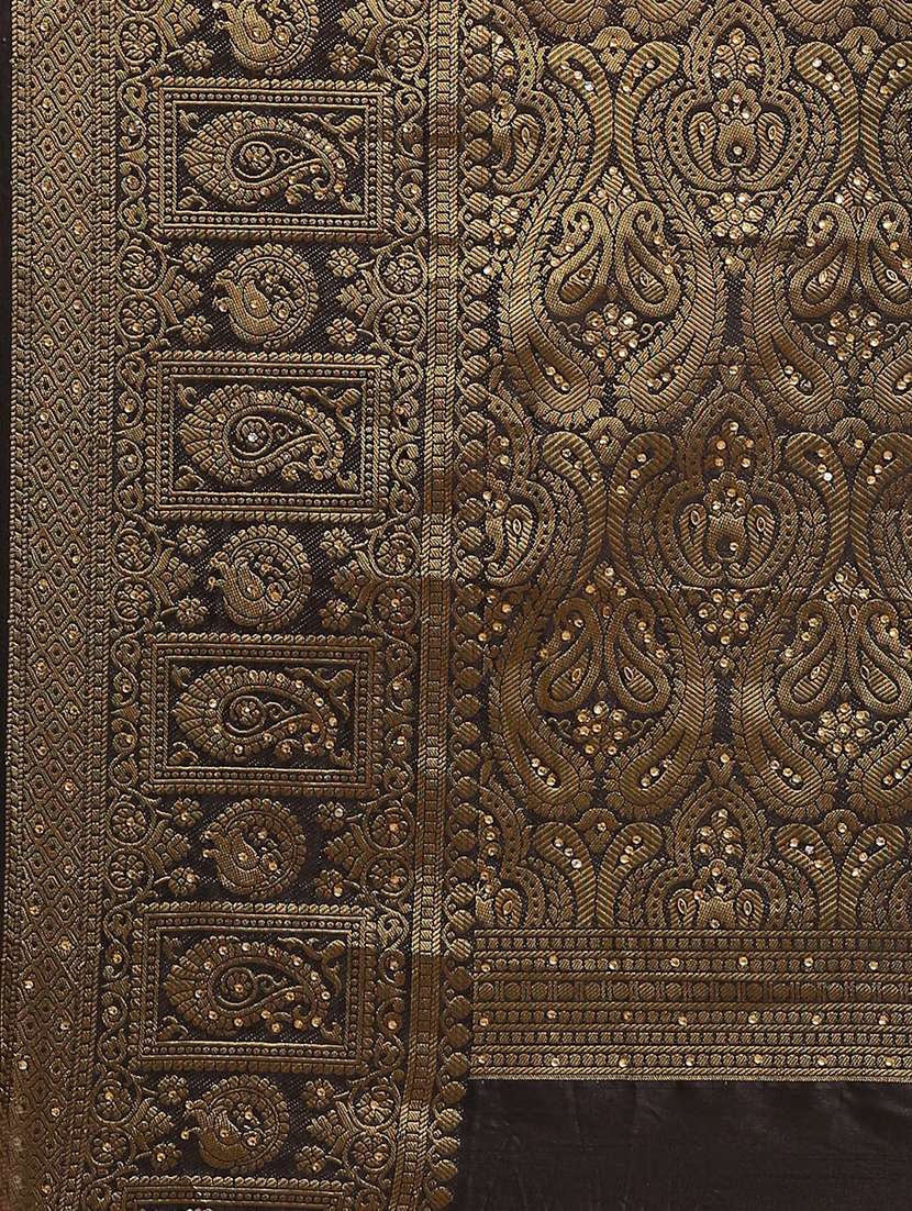 women's self design peach colored saree - 17375173 -  Standard Image - 4