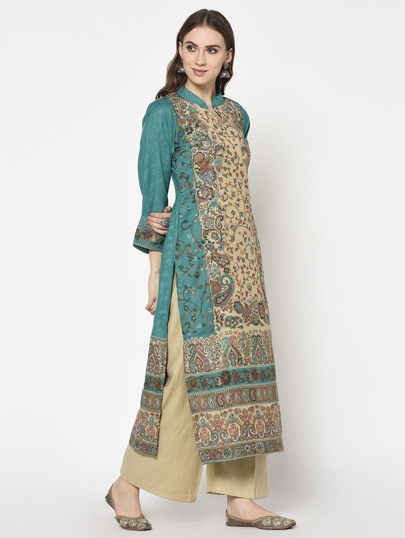 floral unstitched palazzo suit - 17375285 -  Standard Image - 1
