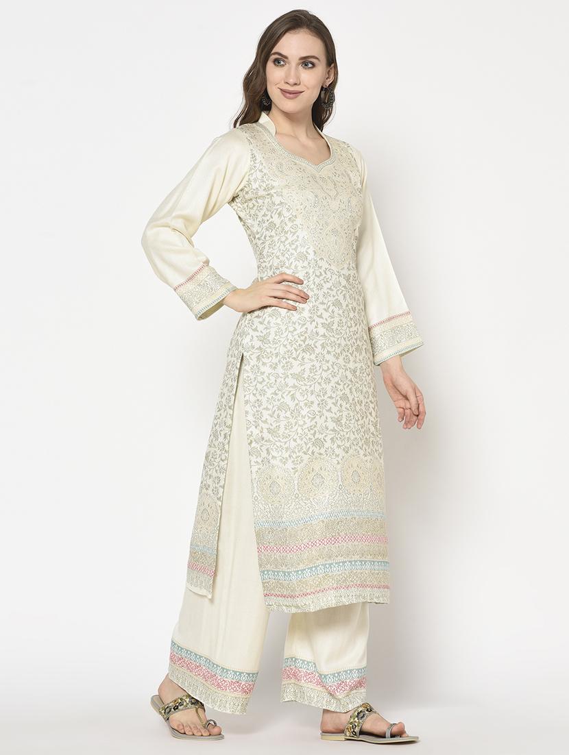 floral unstitched palazzo suit - 17375287 - Standard Image - 1