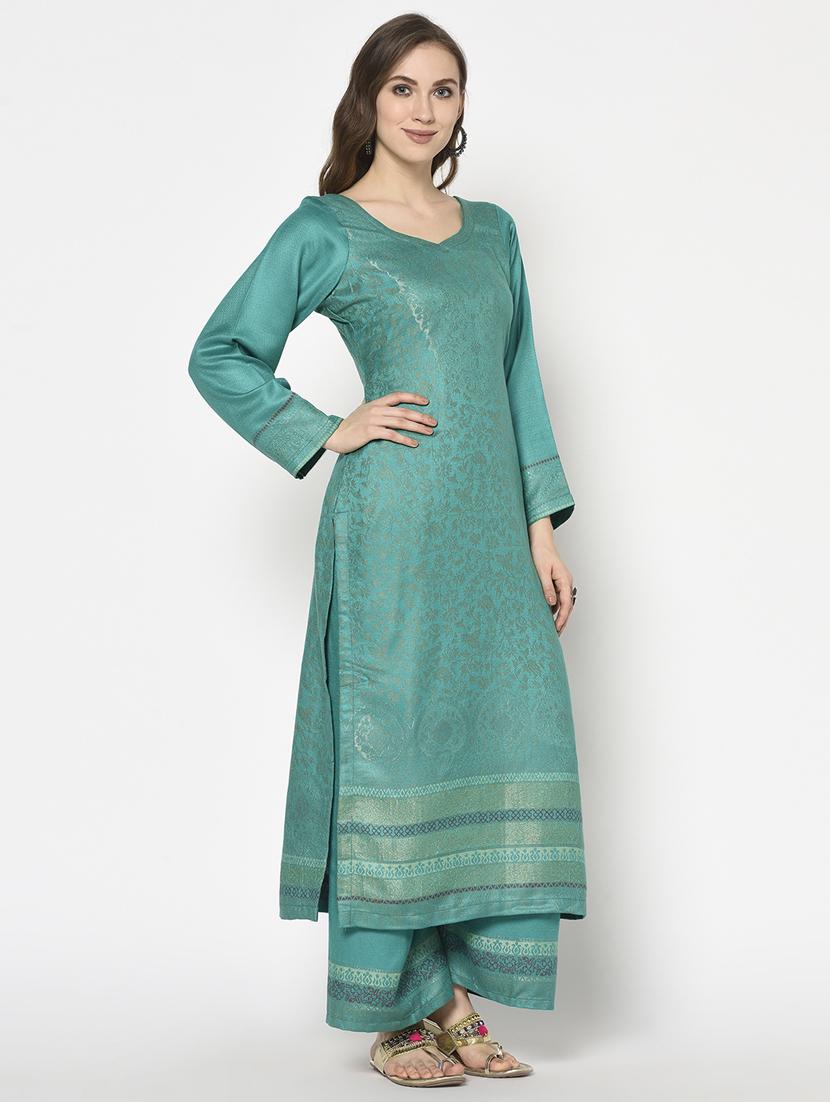 floral unstitched palazzo suit - 17375288 -  Standard Image - 1