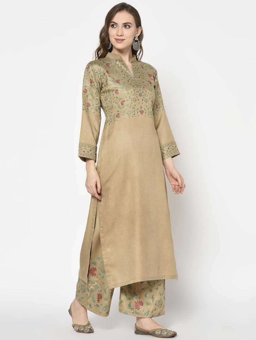 floral unstitched palazzo suit - 17375297 -  Standard Image - 1