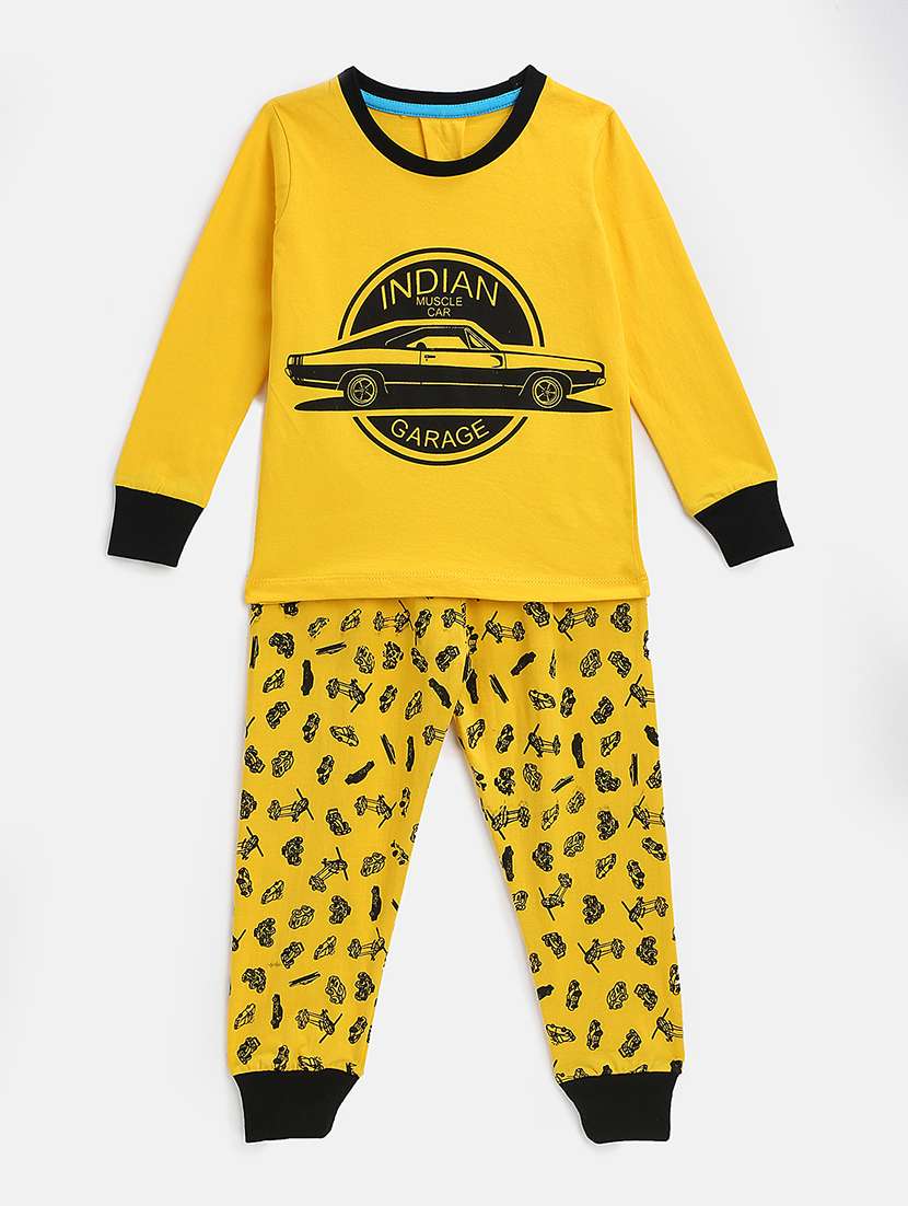 printed nightwear pyjama set 