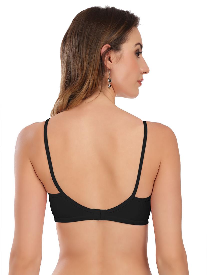 set of 2 bow patch t-shirt bra - 17380333 - Standard Image - 4