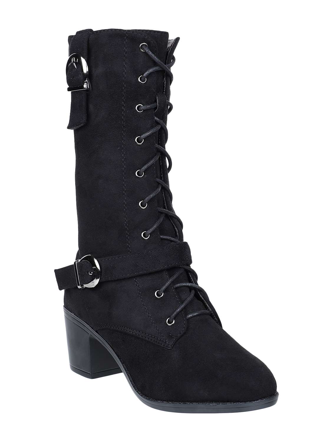 black knee length  boot