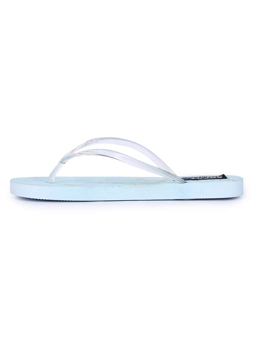 light blue toe separator flip flop - 17381922 -  Standard Image - 1