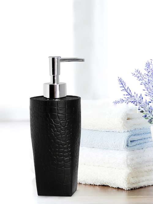  polyresin dispenser for bathroom, common basin  