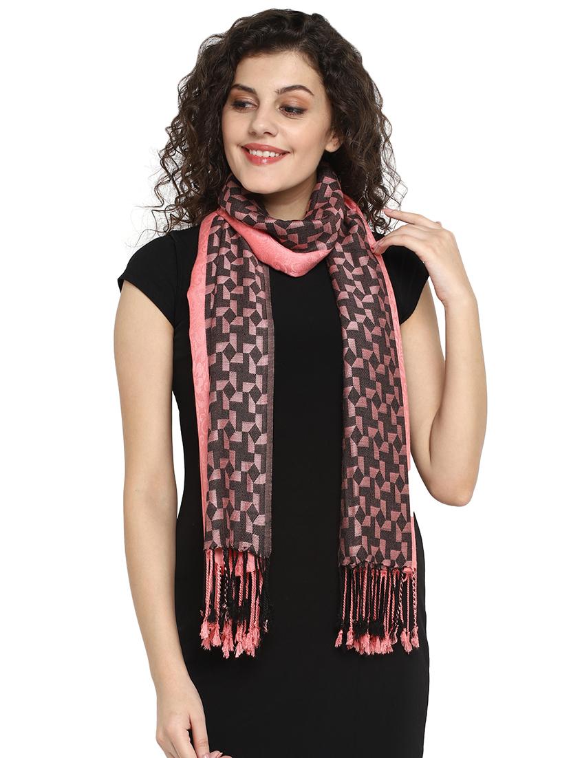 pink viscose stole - 17388491 -  Standard Image - 1
