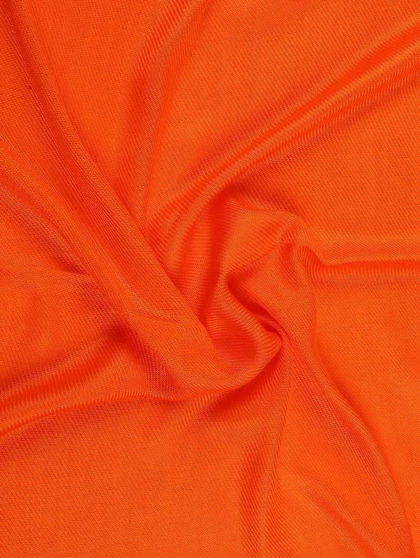 orange viscose stole - 17388501 -  Standard Image - 4