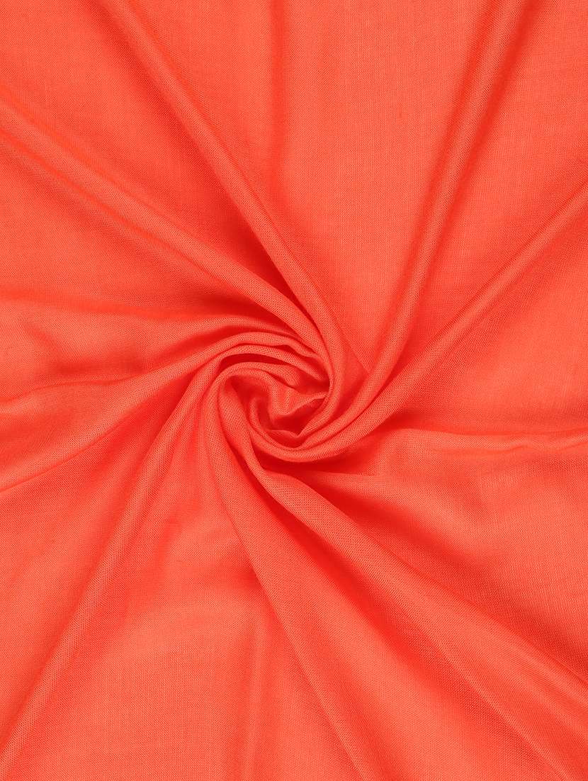 orange viscose stole - 17388515 - Standard Image - 4