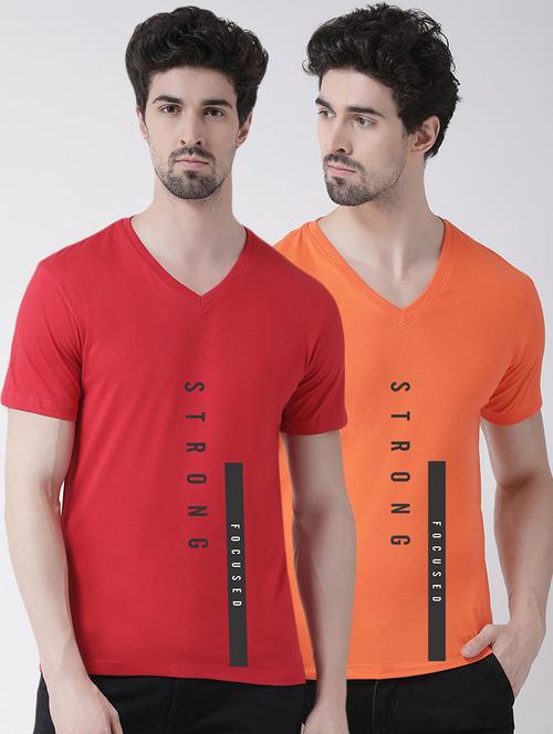 multi colored printed t-shirts combo - 17388971 -  Standard Image - 0