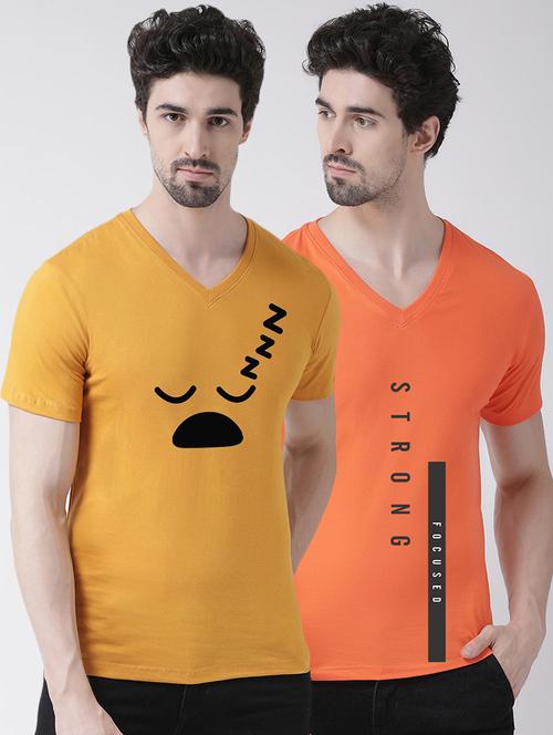 multi colored printed t-shirts combo - 17389083 -  Standard Image - 0