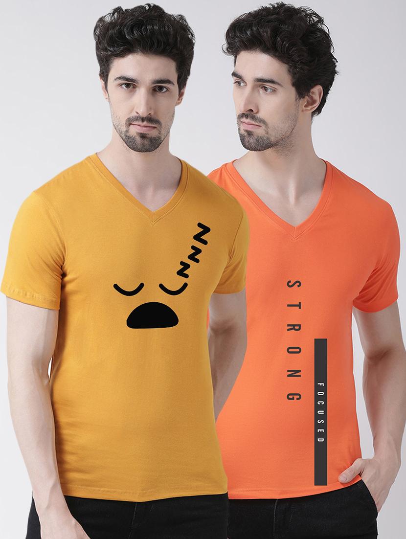 multi colored printed t-shirts combo - 17389083 -  Zoom Image - 0
