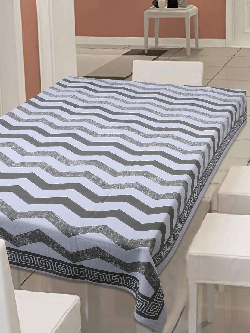  heavy thick cotton canvas block printed table cloth cover