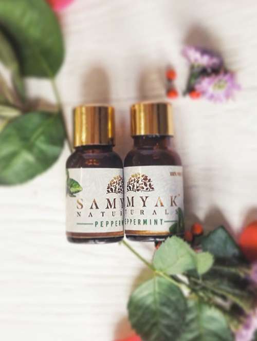 samyak naturals peppermint essential oil - natural and therapeutic grade - 15ml - 17391676 - Standard Image - 0