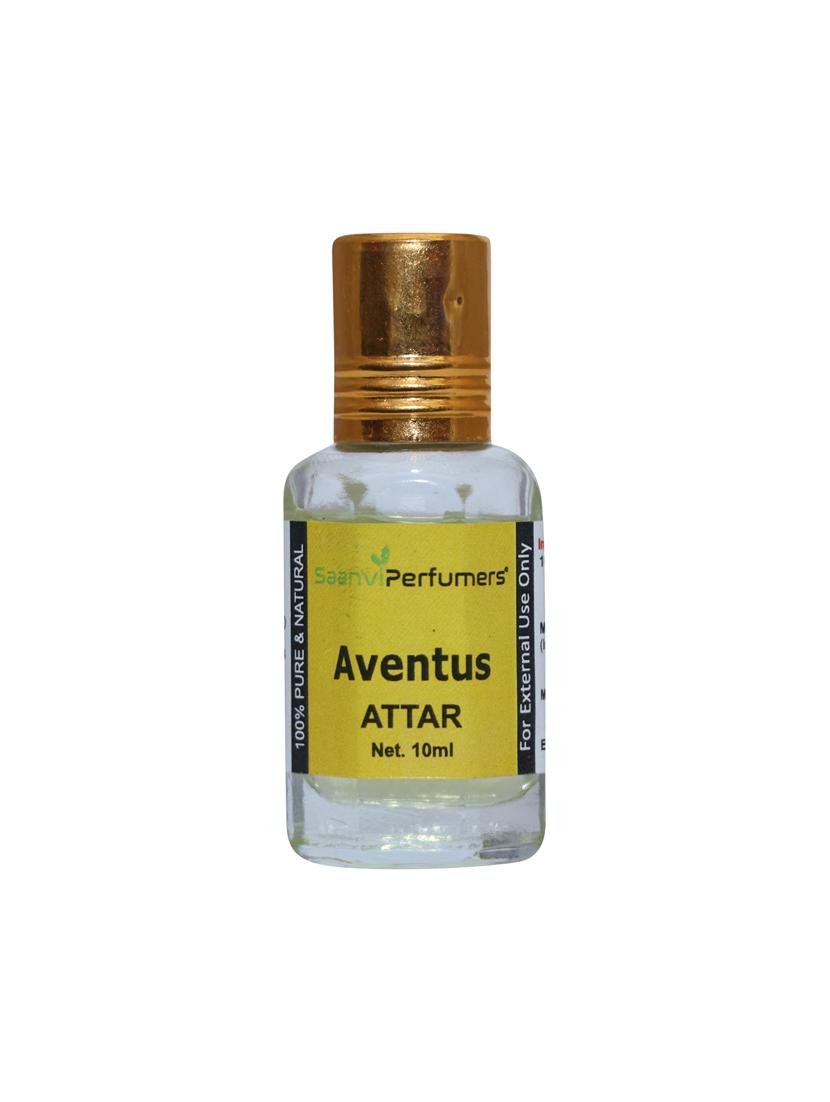 saanvi perfumers aventus attar roll attar 10ml for men and women, 0% alcohol with modern fragrance (10ml)
