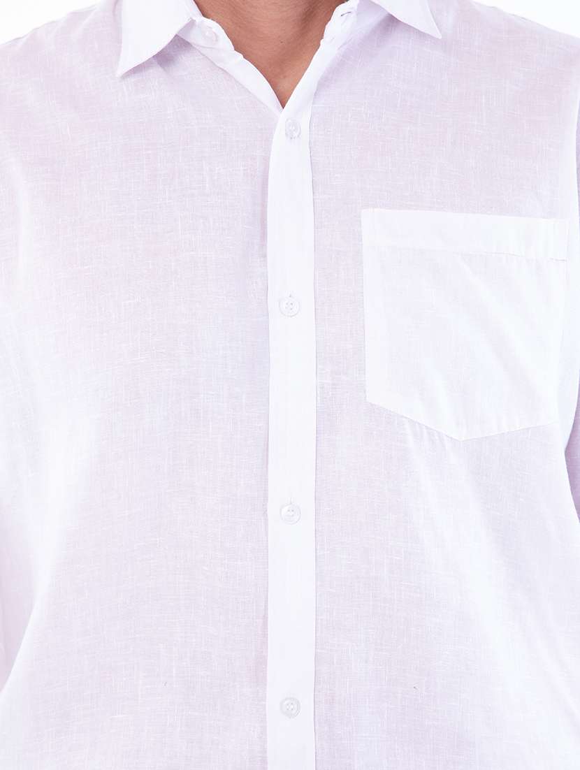mens solids formal shirt - 17392658 -  Standard Image - 6