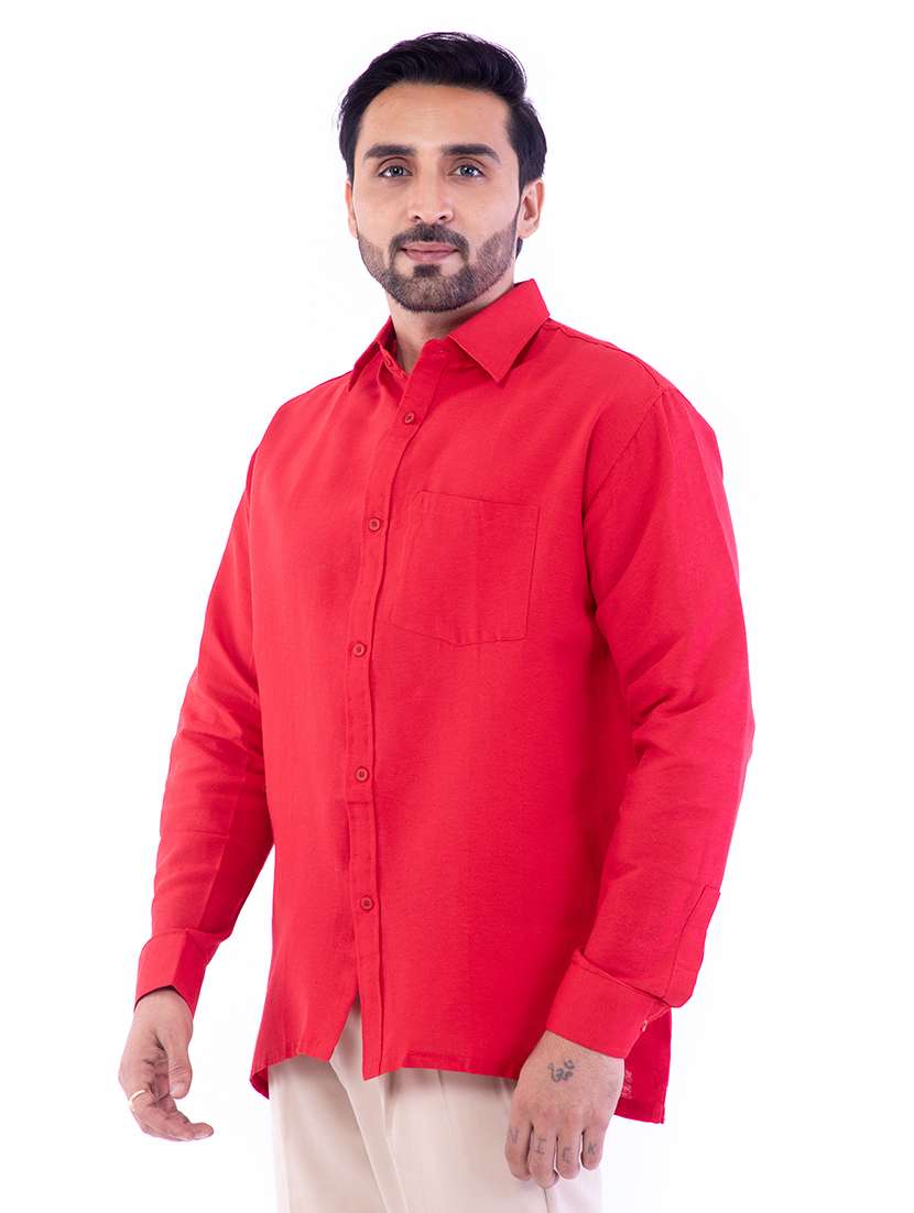 mens solids formal shirt - 17392658 -  Standard Image - 9