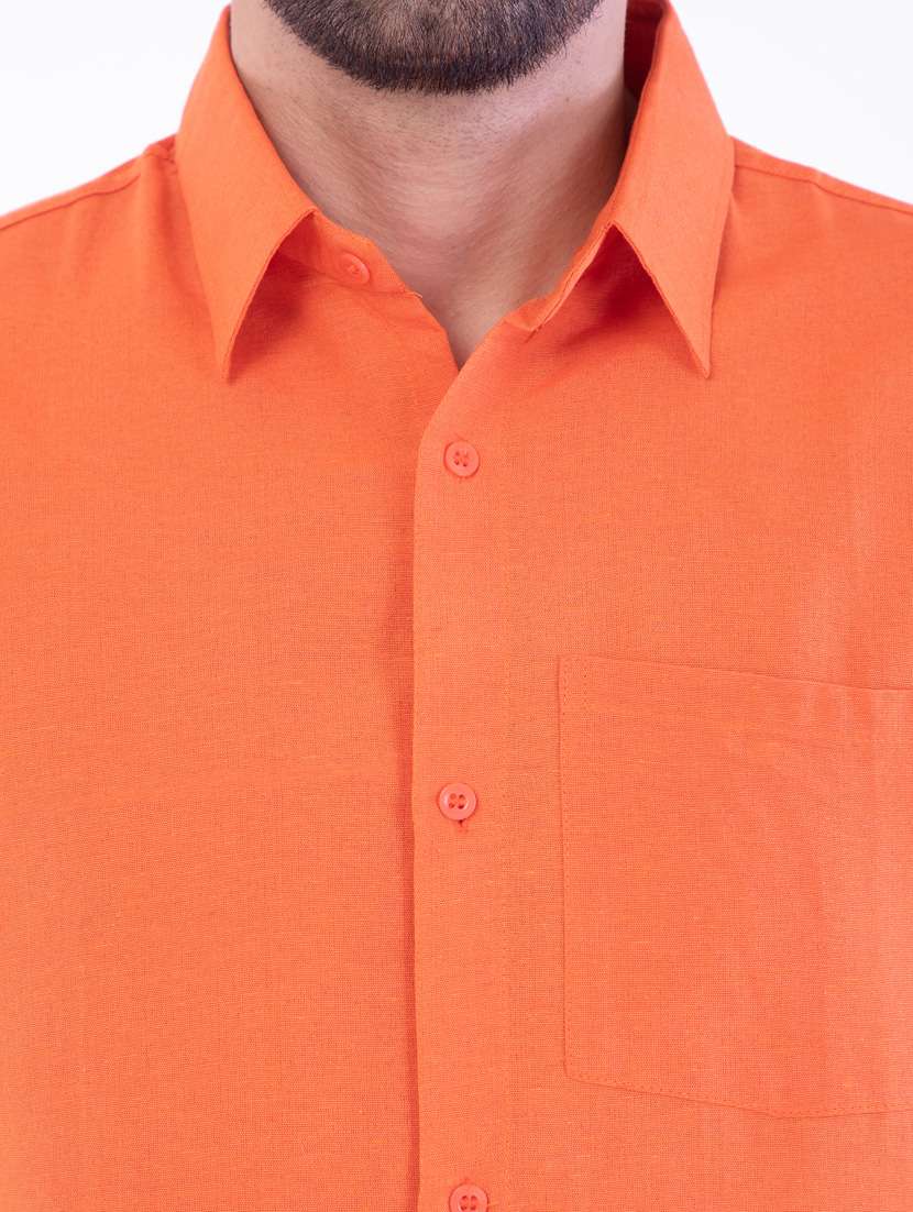 mens solid casual shirt - 17392745 -  Standard Image - 9