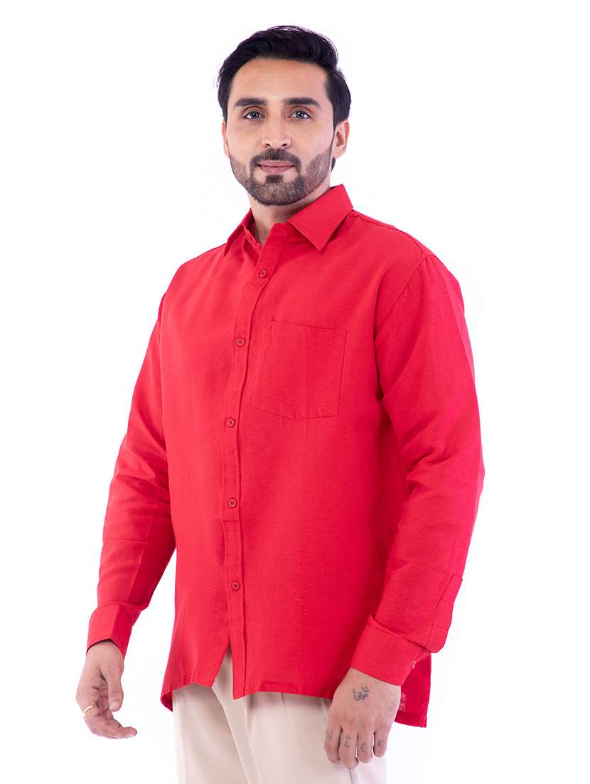 mens solids formal shirt - 17392871 -  Standard Image - 11