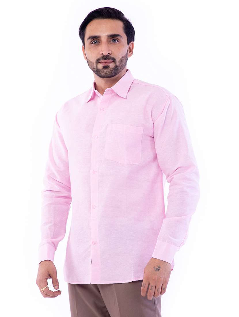 mens solids formal shirt - 17392904 -  Standard Image - 11
