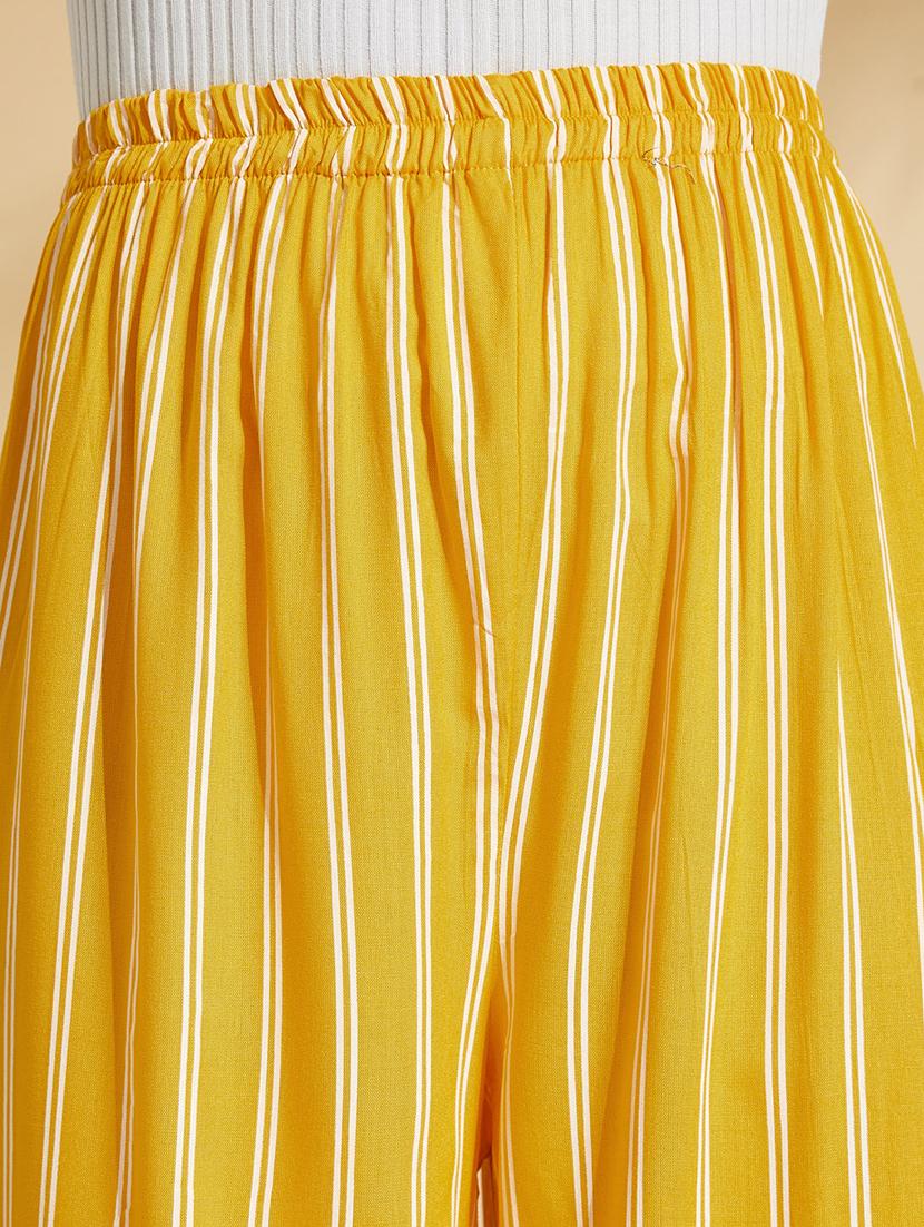 high rise striped palazzo  - 17394047 -  Standard Image - 6