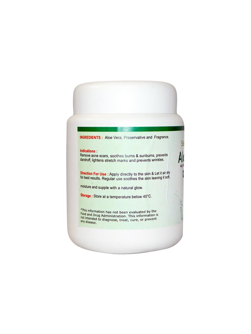 saanvi perfumers pure & natural aloe vera gel 500g (paraben free) for acne, scars, glowing, skin & moisturizes hair - 17394061 -  Standard Image - 1