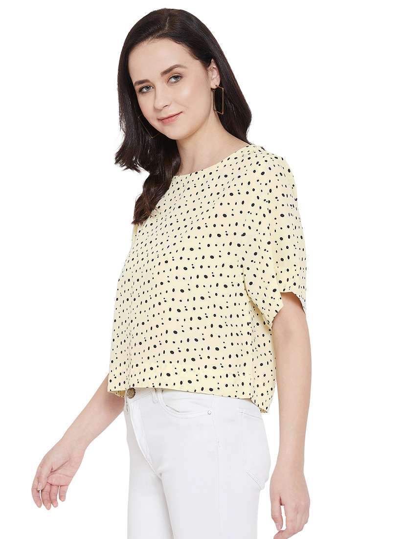 women's straight round neck top - 17396556 -  Standard Image - 1