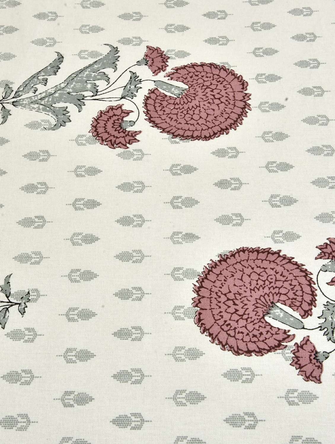  cotton jaipuri print king size bedsheet with 2 pillow covers - 17397740 -  Standard Image - 4