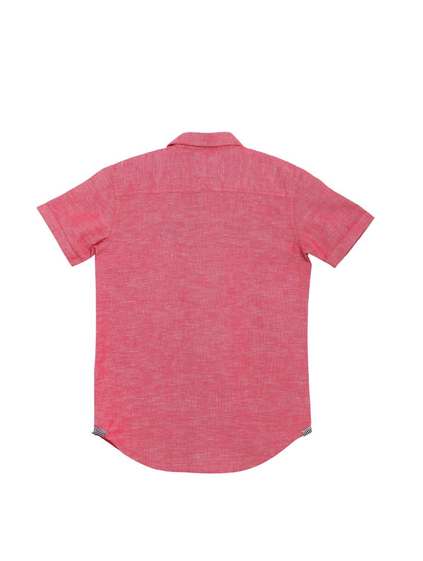 red cotton shirt - 17397837 - Standard Image - 1