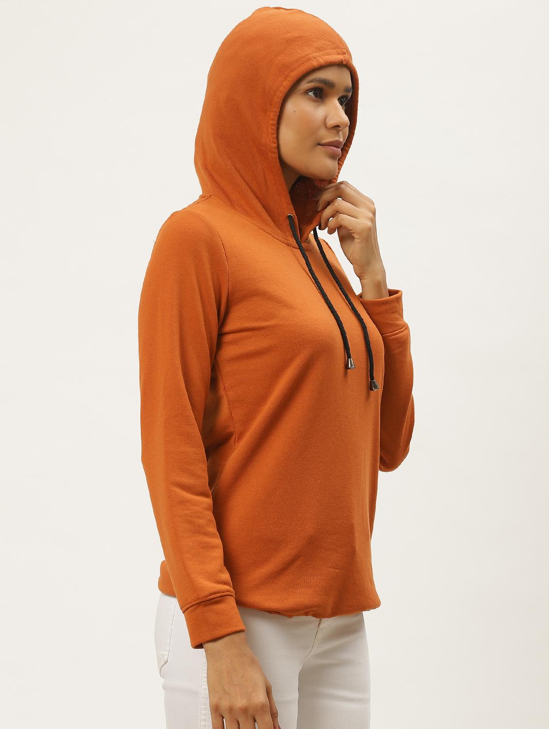 hooded neck fleece sweatshirt - 17398744 -  Standard Image - 1