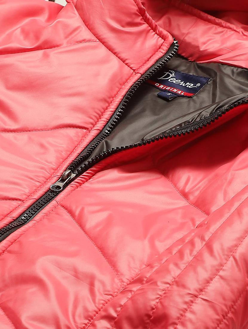 hooded neck padded jacket - 17398752 - Standard Image - 4