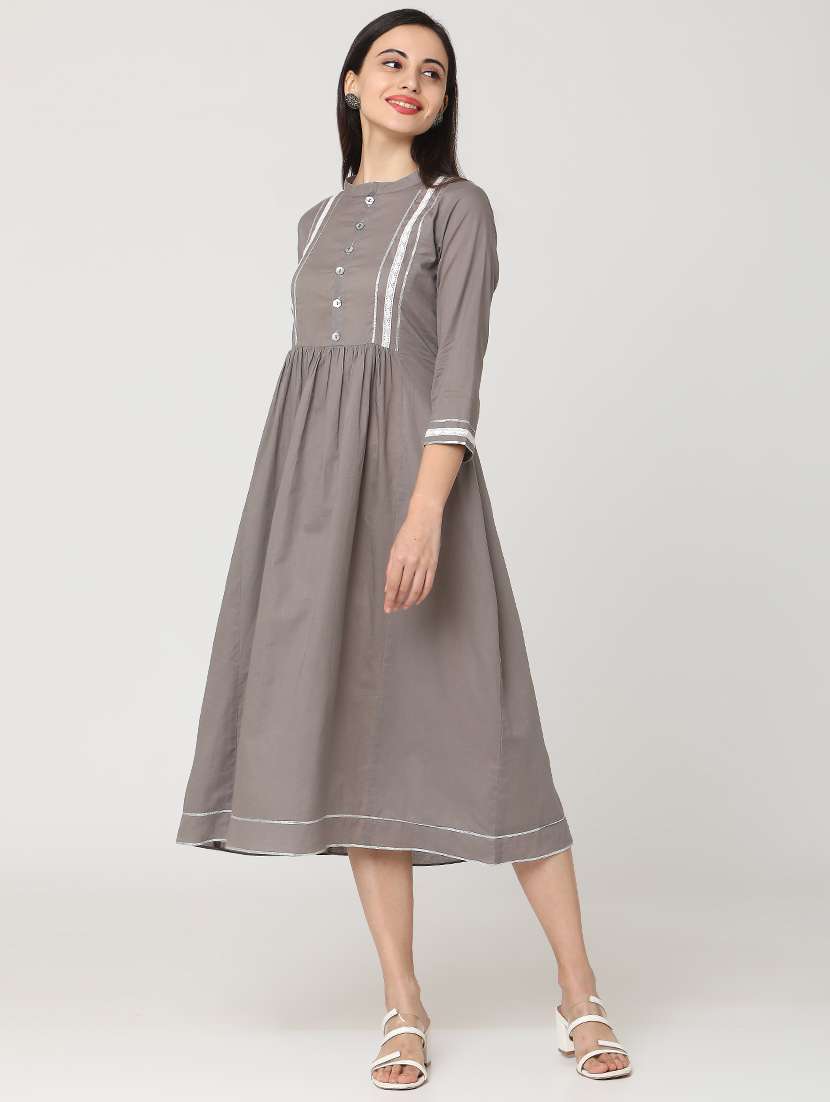 women's  self design dress