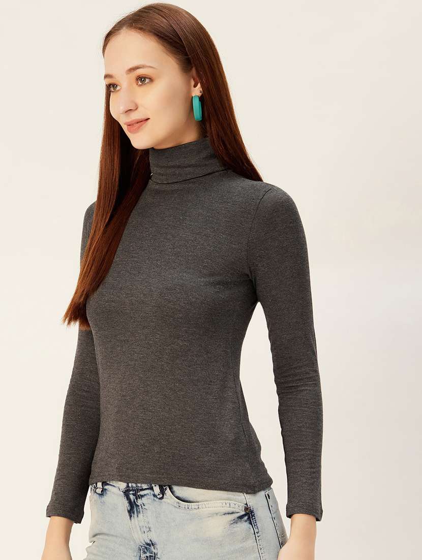 turtle neck winter tops  - 17401832 -  Standard Image - 1