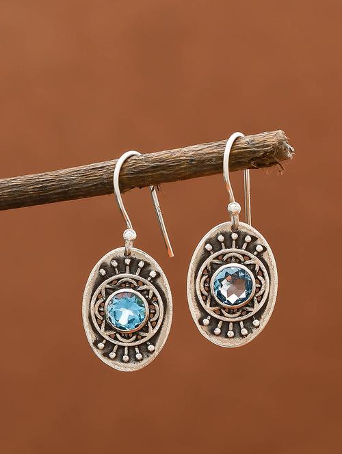 silver drop earring - 17405211 -  Standard Image - 0
