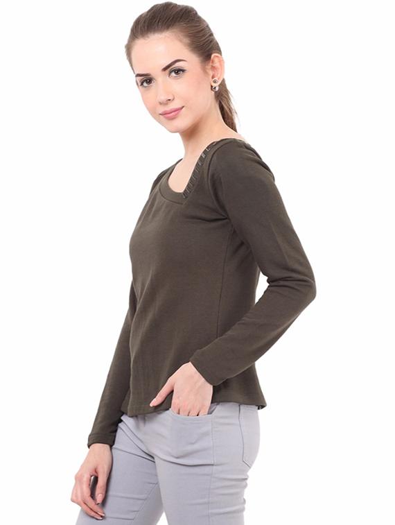 women's plain sweatshirt - 17406044 - Standard Image - 1